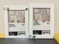 (2入）IKEA 宜家FISKBO 10x15cm相框 (4x6”)