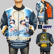 HAPPY Varsity Jacket Printing Unisex Casual Vintage Las Vegas Dodgers NFL