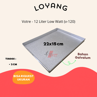Loyang Oven Listrik Votre - 12 Liter 22x15 cm Tinggi 2 cm/ Loyang oven tangkring / loyang oven listr