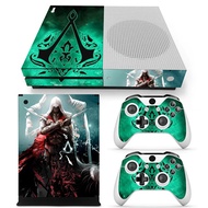 Assassin s Creed Vinyl Skin Sticker Cover For Xbox ONE Console with 2 Controllers Protective Skin De