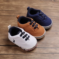 Baby Boy Prewalker Cute RL Polo Softsole Antislip Shoes0-18Months