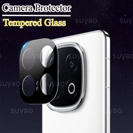 For Vivo iQOO 13 2024 5G Phone Back Camera Screen Protector Tempered Glass 3D Glass Curverd Lens Bla