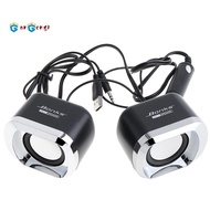 High Power Full Range Stereo Subwoofer PC Speaker Portable Bass Music DJ USB Computer Speakers for L