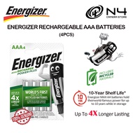 [100 % ORIGINAL] ENERGIZER RECHARGE POWER PLUS AAA / AA BATTERY 2PCS / 4PCS