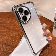 เคส Honor 400 Pro เคส Honor 400 เคส Honor 400 Lite เคสโทรศัพท์แบบใส เปลือกนิ่มกันกระแทก เลนส์หุ้มเต็