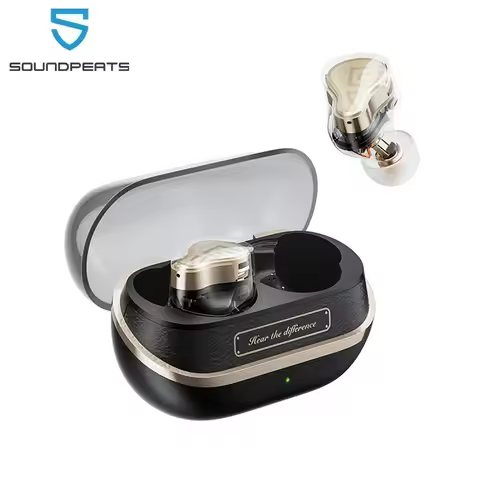 SoundPEATS H3 Hi-Res Wireless Bluetooth Headphones, LDAC aptX Lossless, 1DD+2BA Triple Driver HiFi E