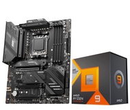 AMD Ryzen 9 7950X3D CPU Processor Bundle with MSI MAG X670E Tomahawk WiFi Gaming Motherboard (AM5, D