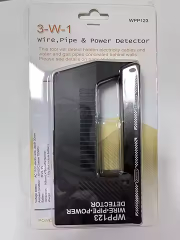 Detection Industrial Metal Detector Alert Pipe Power High Sensitivity WPP123 Wall Scanner Metal Dete