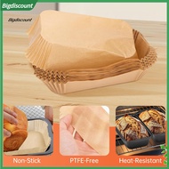 {BIG}  Bread Tray Liner Non-stick Easy Clean Bread Pan Liner 100 Pcs Non-stick Parchment Paper Bread