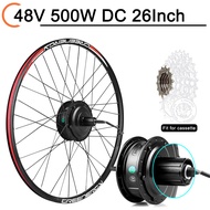 [MLGG] Bafang 48V 500W Electric Bicycle Gear Front Hub Motor Rear Wheel Drive eBike Conversion Kit C