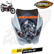 Batok Depan Satria Fu Barong 2011 2012 2013 Hitam / Batok Kepala Depan Set Lampu Satria Fu Barong 20