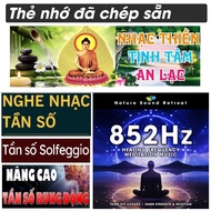 8GB Meditation Music Card 852HZ Frequency, Solfeggio Frequency - Spiritual Awakening, Communicating 