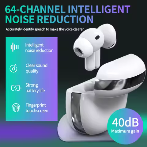 64-channel Invisible Hearing Aid Amplifier Bluetooth Sound Amplifier Advanced Headphones Wireless Pr