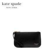 Kate Spade New York กระเป๋าคล้องมือรุ่น Devin Gusseted Wristlet KI750 001 สี Black