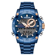 Yashidun Luxury Men's Chronograph Watch 3atm Water Resistant Stainless Steel Strap