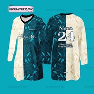 Baju Muslimah Plus Size Tshirt Baju Muslimah Labuh Murah Jersey Muslimah Batik Custom Name and Number Jersey Muslimah Blue Baju Muslimah Couple Set  Muslimah Jersey  Plus Size