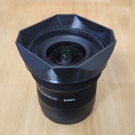 Homemade Suitable for Sima SIGMA 10-18mm 1: 2.8 DC DN Micro Single Lens Square Lens Hood