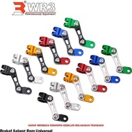 Bracket Bracket FRONT BRAKE HOSE CLAMP/ WR3 Universal Ninja 250 Fi 150RR R25 CBR 250RR Nmax Xmax Aer