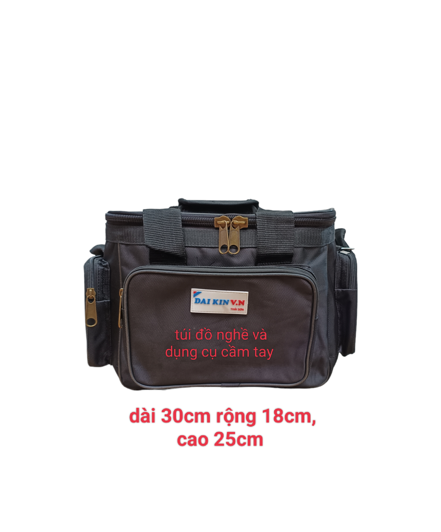 túi đựng đồ nghề DAIKIN vuông đen size nhỏ