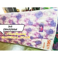 Tilam Single_Orchid Foam 3x5 (4Inch+-)