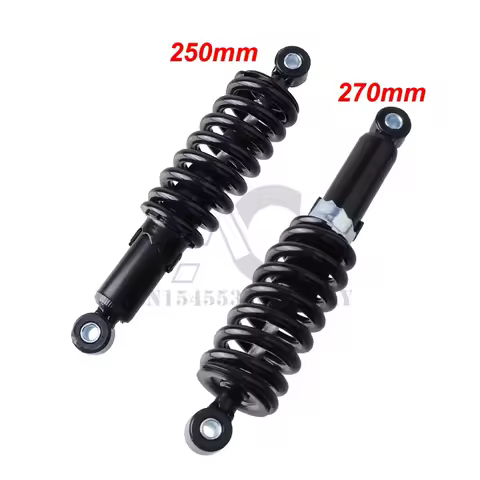 250/270mm Motorcycle Shock Absorber Suspension Protection 1200 Lbs Shock Absorber for Dirt Bike Rear