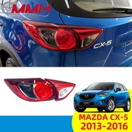 Mazda Cx 5 Cx5 Cx-5 (2013-2015) เสื้อ​ไฟท้าย ไฟท้าย​แต่ง ไฟท้ายไฟเบรค​ ไฟเลี้ยว Taillamp Taillight ไฟท้าย​ พร้อมทับทิม ไฟท้ายกันชนหลังสําหรับ​ ทับทิมในฝาท้ายไฟท้าย