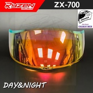 RYZEN ZX700 Lens Visor Fit For RYZEN ZX700 PLAIN Full Face Dual Visor Helmets