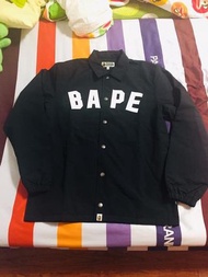 二手 Bape 教練外套 M