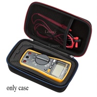 Portable Carrying case for Fluke 117/115/116/114/113/177/178/179/233 Digital Multimeter 101/106/107/