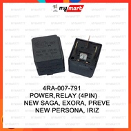 Proton New Saga Proton Exora Preve New Persona Proton Iriz Relay Power 4Pin 12V 4RA-007-791