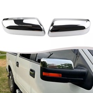 กระจกครึ่งบนเคลือบโครเมียมสำหรับรถยนต์ใช้ได้กับรถฟอร์ด F150 09-14