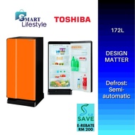 《Save 4.0》Toshiba Single Door Refrigerator Peti Sejuk (181L) GR-S185OM