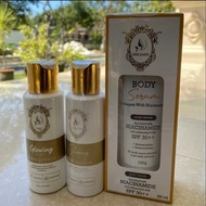 Hb Imd Glowing Super Whitening Paket Lengkap body serum Imd Glow BPOM (isi 3 item) by Imelda 100% or