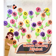 ALPHABET LETTERS KAPITAL SPON EVA WALL DECORATIONS ALPHABET CAPITALS SPON EVA CHILDREN'S LEARNING ME