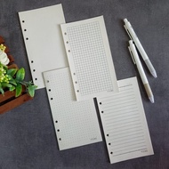 A6 LOOSELAF PAPER (6 HOLES) by. TOKE