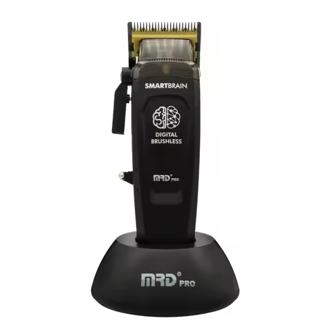 New MRD HC-90-4 Professional Hair Clipper with DLC & Ceramic Blades USB-C Rechargeable Cord/Cordless