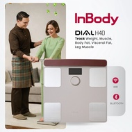 InBody Dial H40 Smart Body Composition Scale | Digital Body Fat Weight Scale & BMI Monitor | Soft Le