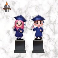 Custom Acrylic Graduation Trophy - Award Trophy