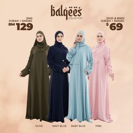 NUNHA SET BALQEES/ JUBAH ZULAIKHA/JUBAH HALIMA (READY STOCK)
