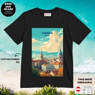 AUSTRIA SOUVENIR T-SHIRT 9 WEAR ORIGINAL AUSTRIA LABELTAG PREMIUM GIFT SOUVENIR CLOTHES