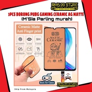 Vivo (3Pcs Pubg Game Ceramic)Y03 Y19s Y16 Y02s Y35 Y01 Y77 Y76 Y15a V19/V17 Pro/Y11/Y11D/Y12/Y15/Y15