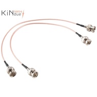 2Pcs 3G HD SDI Cable BNC Cable 30cm 75 Ohm for Cameras  Video Equipment Supports HD-SDI 3G-SDI 4K 8K