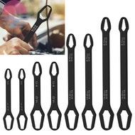 8Pcs Multifunctional Wrench Set Double-head Torx Wrench 5/16inch-7/8inch and 1/8inch-11/16inch Self-