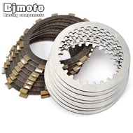 Clutch Friction Plates For Yamaha XT550J XT550 5Y3 1982 XT 550 550J 5Y1-16331-01/4L0-16321-001 5Y1-1
