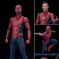 Ct Toys Spiderman Mafex 185 Classic Costume Anime Figure Ver Miles Morales 2099 Spider-man Action Fi