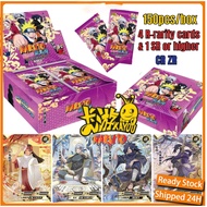 Naruto Cards KaYou CR ZR Tier2Wave6 Naruto Chapter Cards Anime Shiny Gold Foil Card Box Collection Card