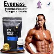 PROMO !!! EVOMASS - pembentuk otot terpercaya 100% original suplemen gym pria wanita BPOM HALAL