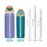 Suitable for Owala 16oz 24oz 32oz 304 Stainless Steel straw freesip