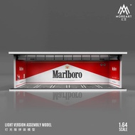 MOREART 1/64 DIORAMA GARAGE MARLBORO