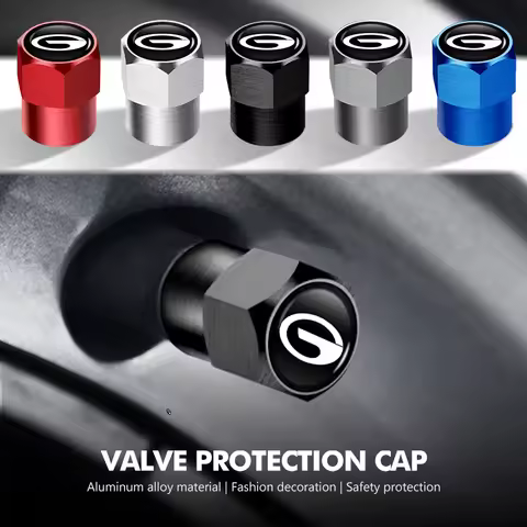 For GAC MOTOR 4Pcs Car Wheel Tire Valve Cap Protection Cover Auto Accessories Aion Y AION V Trumpchi